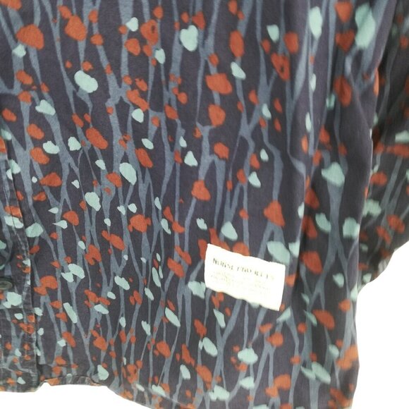 Norse Projects Abstract Button Down Up Long Sleeve Shirt Size S Anton Branch - Picture 5 of 13